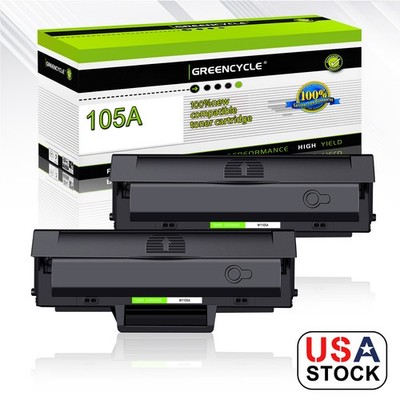 2PK BK 1105A 105A Toner Fits for HP LaserJet MFP 107a 107r 107w 135a 135w 137fnw