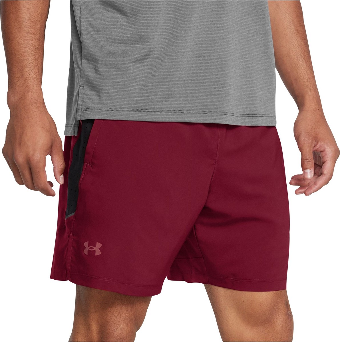 Under Armour Launch Elite Mens Running Shorts Red In