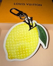 Louis Vuitton LV Fruits Lemon Bag Charm and Key Holder