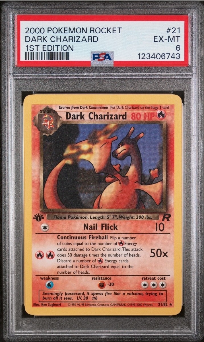 Dark Charizard 21/82 Team Rocket Regular for sale online | eBay