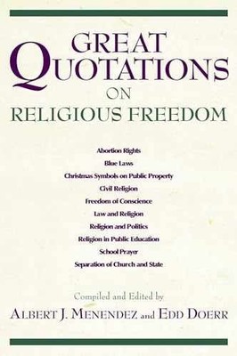 Great Quotations on Religious - Paperback, by Menendez Albert J.; - Very Good