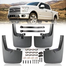 4pc W/ Hardware Mudguards Mud Flaps Splash Guards For Ford F150 F-150 2015-2020