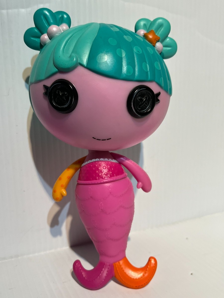 LALALOOPSY LALA-OOPSIES LITTLES MERMAID KELP DOLL Teal Hair Pink