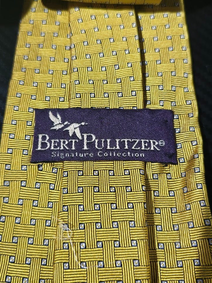 Lot of 2 Bert Pulitzer 100% Silk Men's Neck Tie image 5