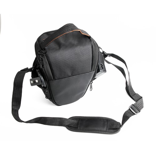 K-S-Trade Custodia Per Fotocamera Panasonic Lumix DC-G9: Borsa Anti-shock Impermeabile In Nylon, Con Tracolla E Copripioggia