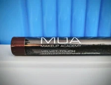 NEW SEALED MUA Make Up Academy Velvet Touch Anti-Feathering Lipstick #738 Damson