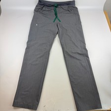 FIGS Mens Size LT Tall 34in Inseam Axim 2.0 Cargo Scrub Pants Gray T2001T