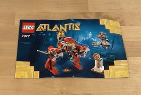 LEGO Atlantis Seabed Strider 7977 Fully Complete With Box Excellent