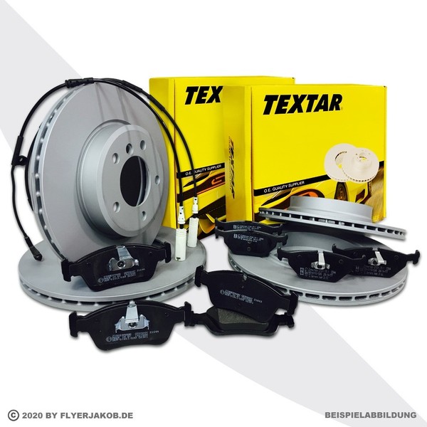 Textar Bremsscheiben + BeläGe Vorne + Hinten 1Er E82 E88 Nur Coupe Cabrio-image