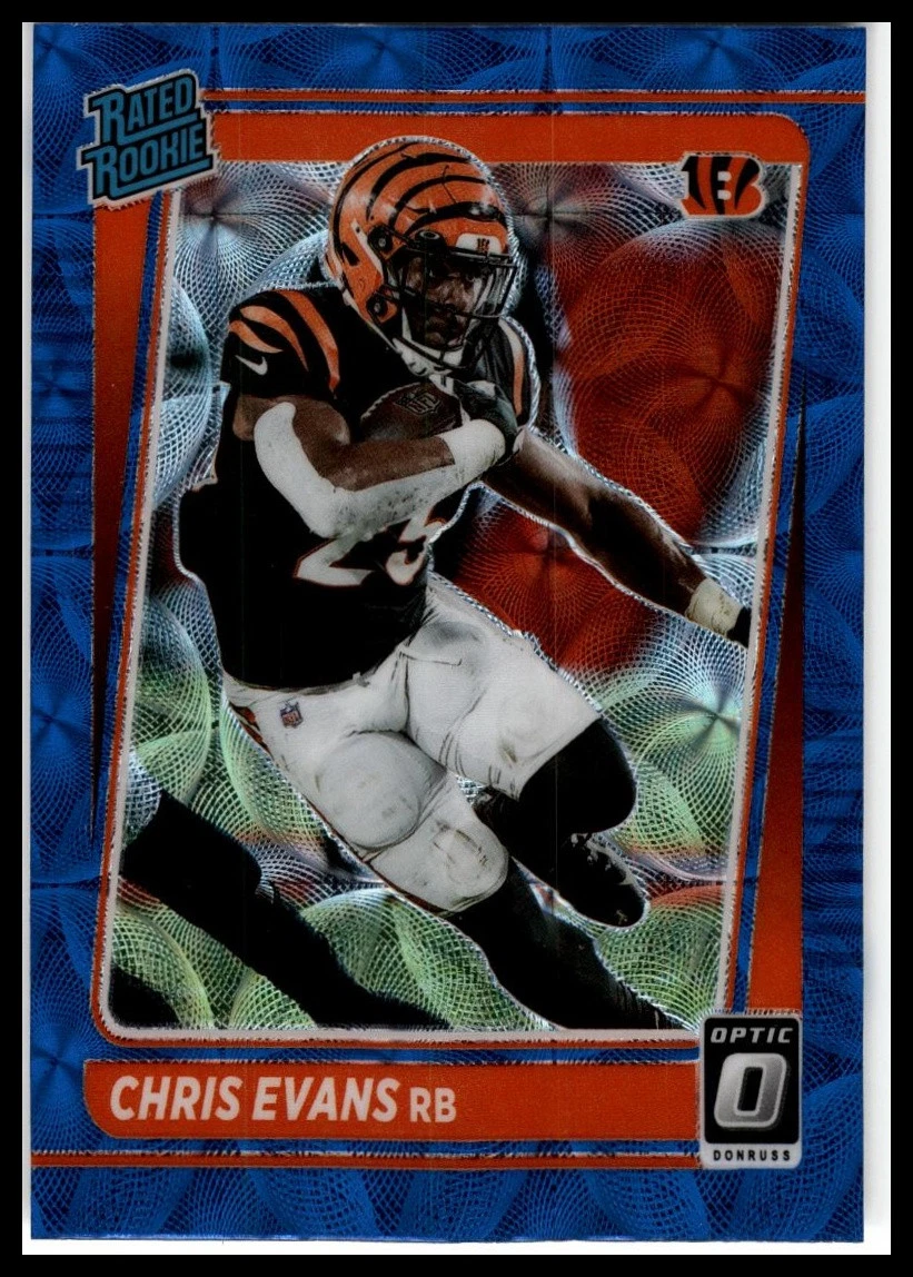 Chris Evans trading card