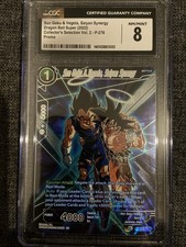 CGC 2022 Son Goku & Vegeta, Salman Synergy NM/Mint 8 P-276 Dragon Ball eng