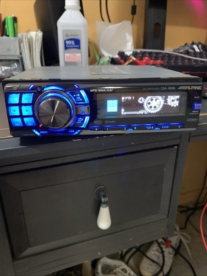 Alpine CDA-9886 CD Player/MP3 In Dash Receiver