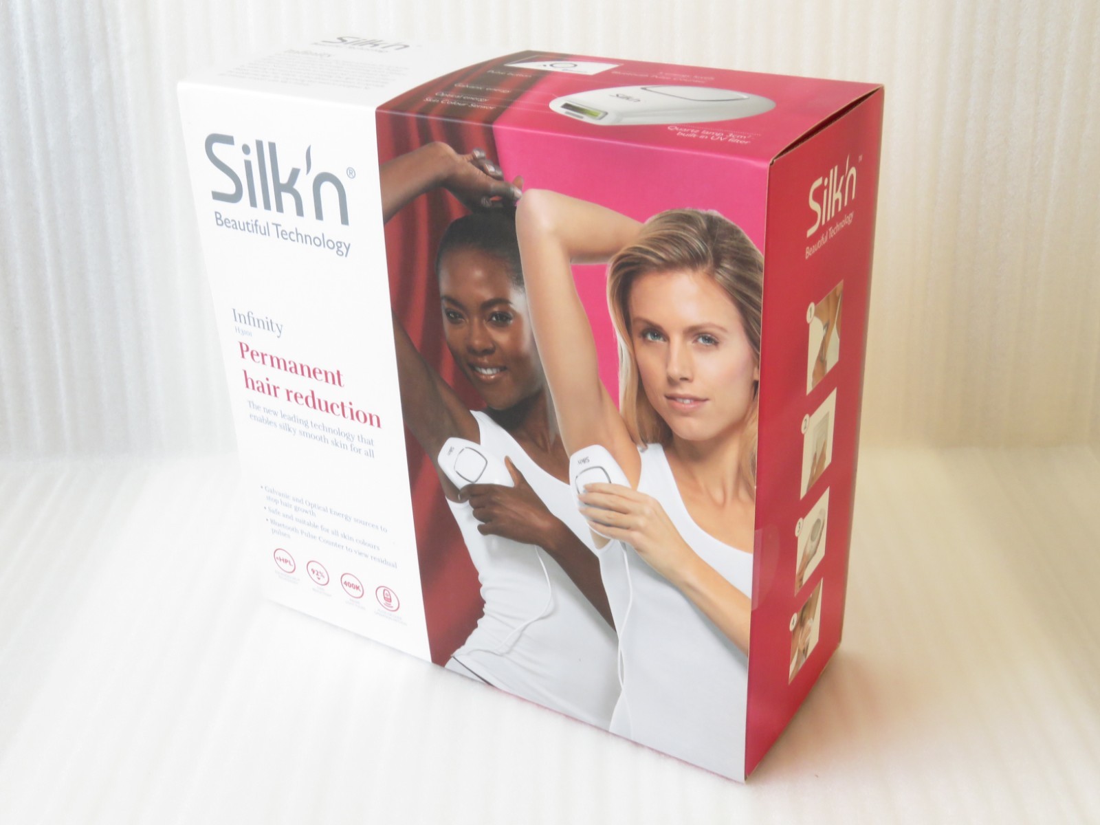 Silk'n Beautiful Technology Infinity H3101 Permanent Hair Reduction Device