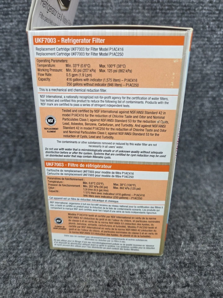 GENUINE OEM Jenn-Air Maytag UKF7003 Replacement Refrigerator Water Filter - Image 3 of 4