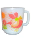 Glasbake Everything Grows With Love Mug Vintage “D” Handle