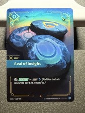 Seal of Insight 120/298 Riftbound Origins NM — live eBay listing