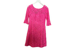Lilly Pulitzer Dress NWT - Allyson Dress - Pink Tropics - Floral Vines Lace - Si