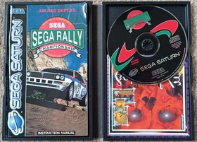 SEGA RALLY CHAMPIONSHIP for Sega Saturn. Tested. VG Condition
