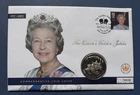 2002 Falkland Islands 50p PNC.QEII 100 Days Golden Jubilee UK Stamp 18638