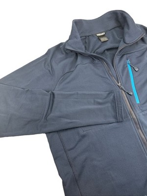 Millet Men s Navy Blue Polartec Fleece Full Zip Light Jacket Outdoor Hiking