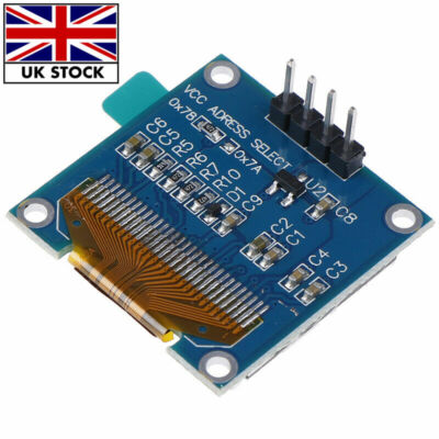 128X64 Weiß OLED LCD LED Display Modul 0,96'' I2C IIC SPI Seriell Neu Original