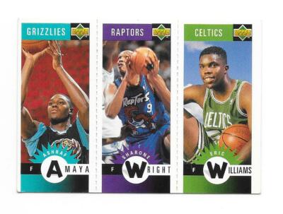Karte - Upper Deck 1996 - Nr. M06 / M81 / M87 - Amaya / Wright / Willams
