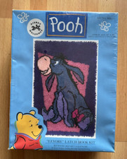 Disney EEYORE Latch Hook Kit 20 X 30- Pooh Collection WP0103 Crochet Rug NEW NIB