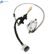 NEW Rear Hydraulic Brake Assembly Caliper Master Cylinder For Go Kart Golf cart