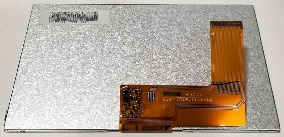 NEW Magellan 7" GPS Replacement LCD for RoadMate 9600 9612 9616 M070VGBN40-10A-8 - Image 2 of 2