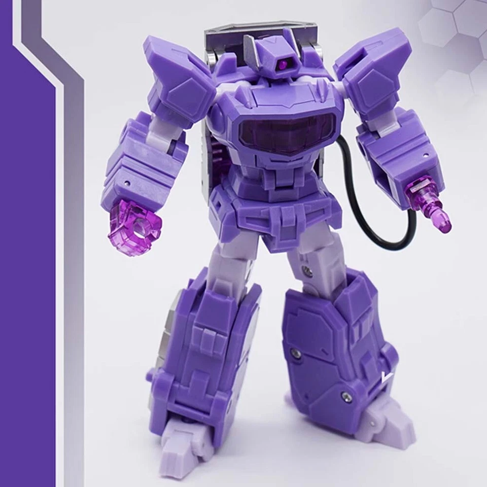 MFT MF-35 MF35 Shockwave laserwave Triple Changers Action Figure toy in stock - Image 3 of 4