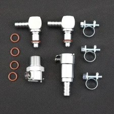 5/16" BMW Gas Fuel Line Hose Quick Release Disconnect Coupling Kit Set 2 sets