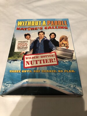 Without a Paddle: Natures Calling (DVD, 2009) Brand New Sealed W/Slip!