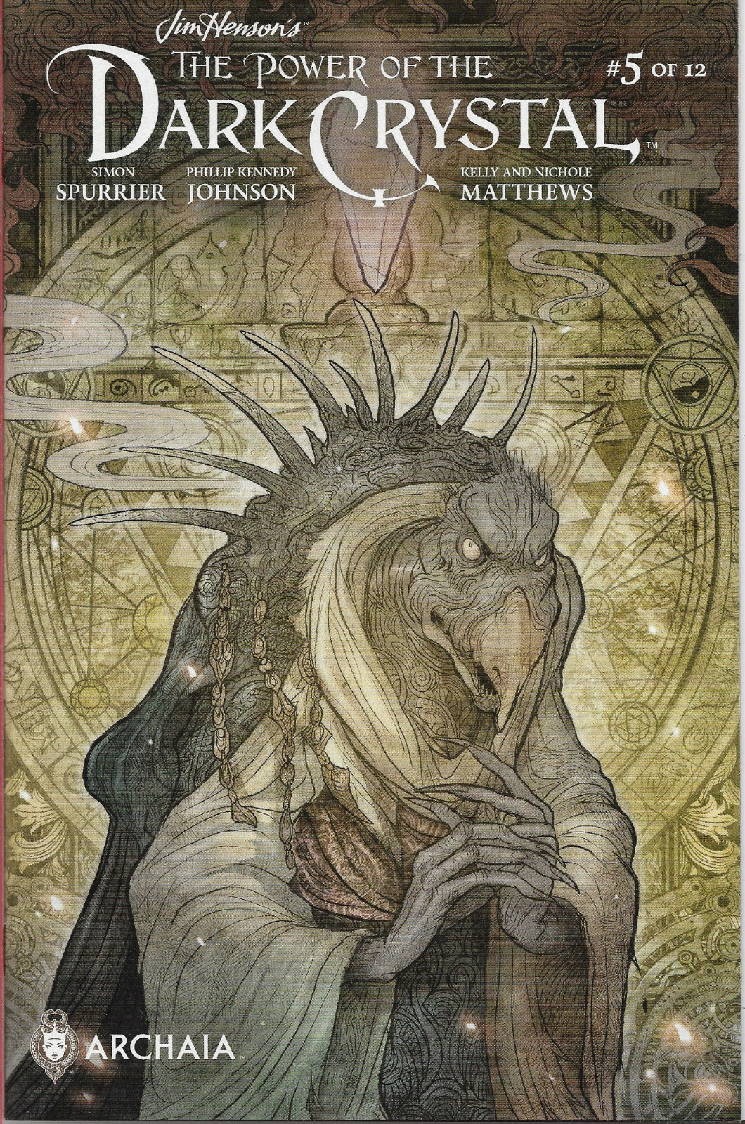 POWER OF THE DARK CRYSTAL #5 TAKEDA SUB COVER - Back Issue (S)
