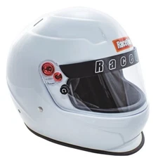 RaceQuip PRO20 Full Face Racing Helmet Gloss White - Large - Snell SA2020 Rated