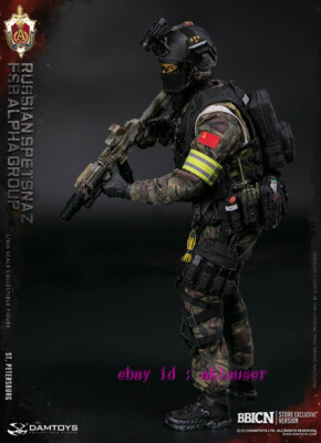 Damtoys 1/6 Russian Spetsnaz Fsb Alpha Group St.Petersburg Store