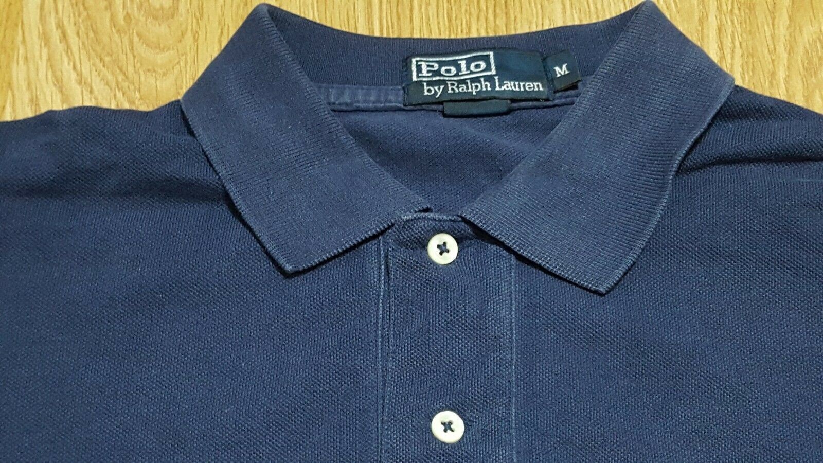 PONY Polo Ralph Lauren maglietta maglietta maniche corte blu navy taglia M
