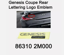 Oem Rear Trunk Lettering Emblem 863102m000 Genesis Coupe 08-17 Low Price