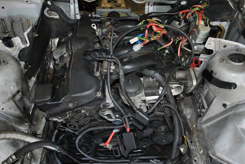 BMW E46 316i 316ti Motor Anbauteile N42 Motorteile Kabelbaum Deckel Lima N42B18A