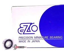 EZO JAPAN MR115 2RS DEEP GROOVE BALL BEARING, RUBBER SEALED 628/5 2RS 5x11x4 mm