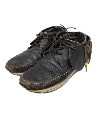 Visvim Fbt Leather Moccasin Shoes GX566