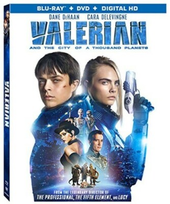 Valerian and the City of a Thousand Planets (Blu-ray + DVD, 2017)