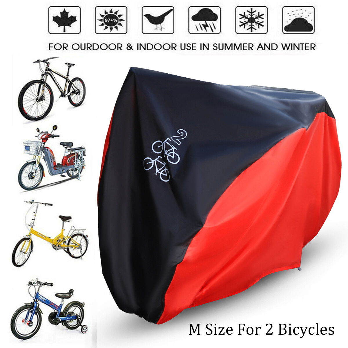 double bike cover