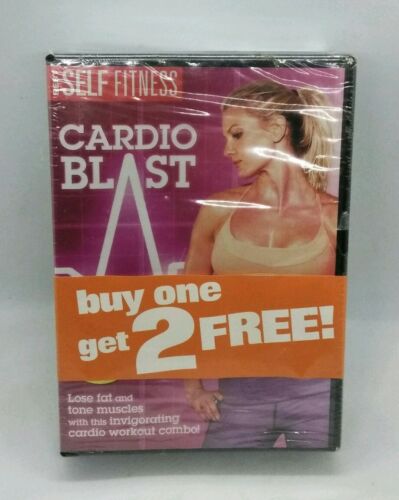 3 NEW Workout DVD Lot Cardio Blast Ballet Fitness Beach Pilates Best Self - Picture 1 of 4