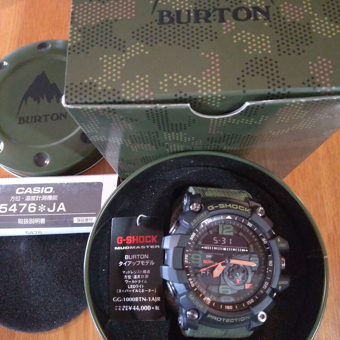 Casio G-SHOCK BURTON Limited GG-1000BTN-1A 56.2 x 55.3 x Casio G-SHOCK BURTON Limited GG-1000BTN-1A 56.2 x 55.3 x