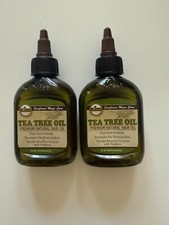 Difeel Premium Natural Hair Oil - Tea Tree Oil for Dry Scalp 2.5 oz. -LOT OF 2