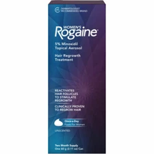 ROGAINE Women's 5% Minoxidil Topical Aerosol Hair,  2.11oz 04/26
