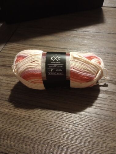 K & C Knit Crochet Essential 100% Cotton Yarn 3.5oz/180 Yds Tropics