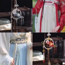 Ornamento Appeso A Fiore Con Napa In Hanfu Cinese Per Vita