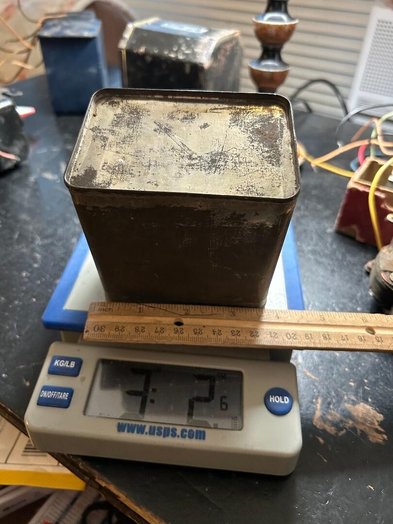 tube amp oil filled capacitor power supply capacitor cap 1 mfd uF & other taps