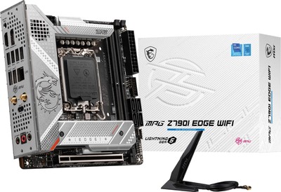 MSI MPG Z790I Edge WiFi Gaming Motherboard (Supports 12th/13th/14th Gen